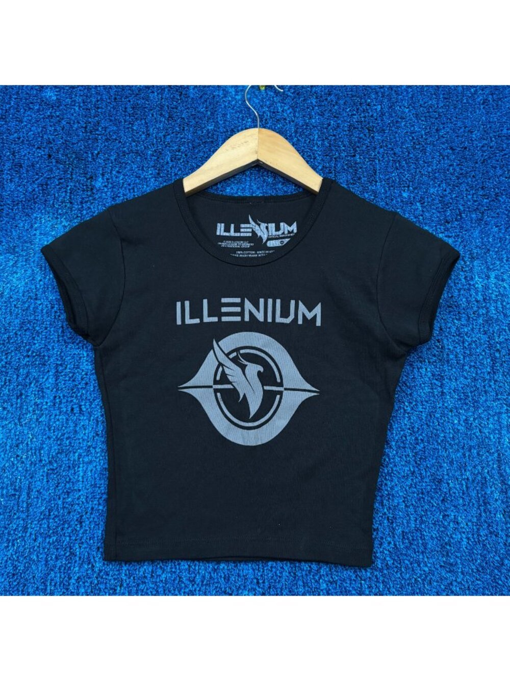Illenium Eagle DJ Tour Crop Top Size Extra Small